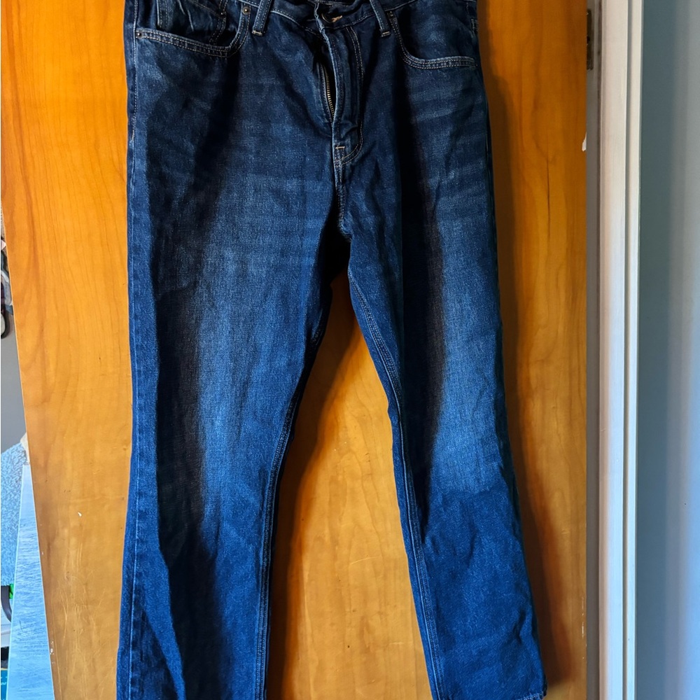 Old Navy Women's Dark Blue Boot Cut Jeans